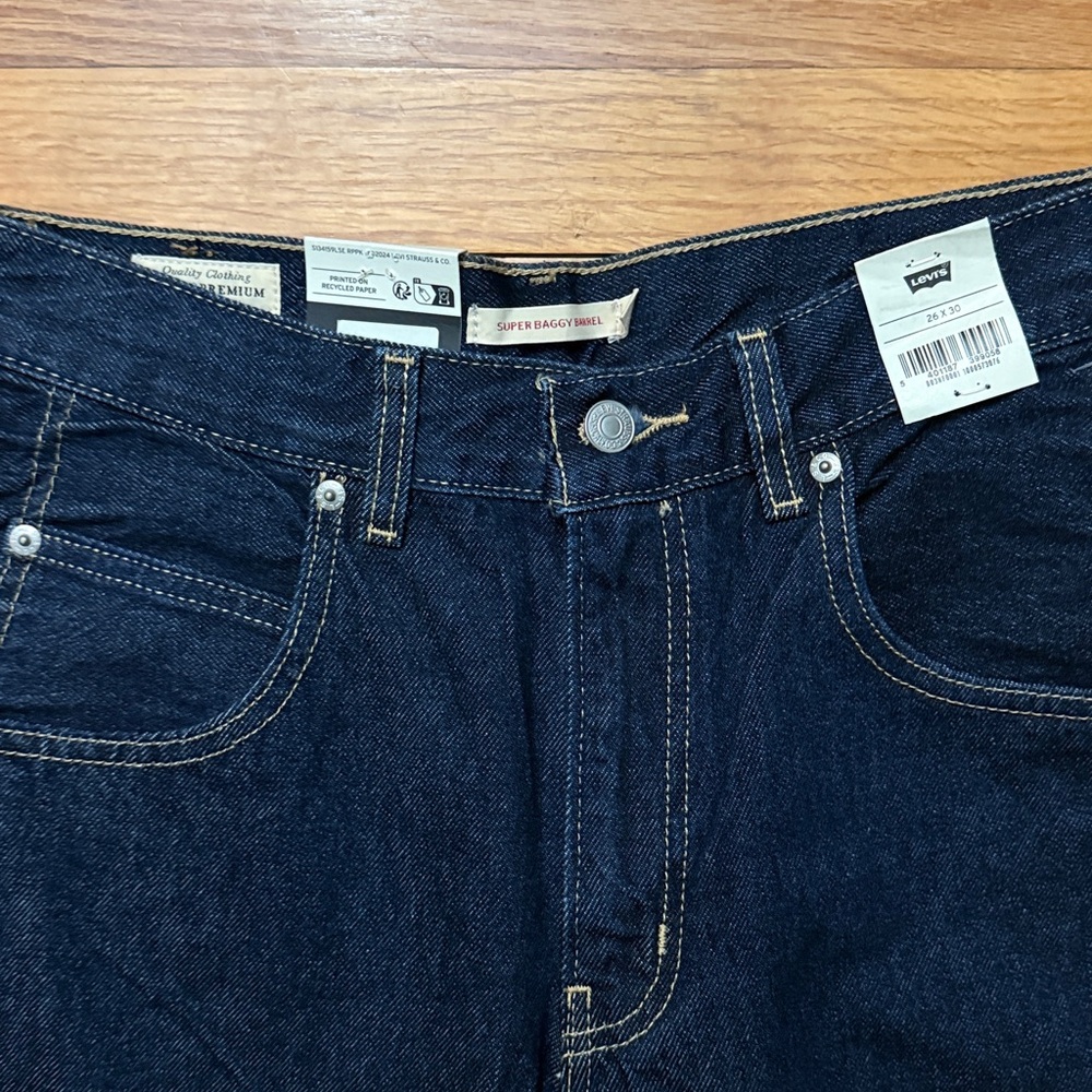 Levi’s Super Baggy Barrel Jean 26/30 - Picture 4 of 8